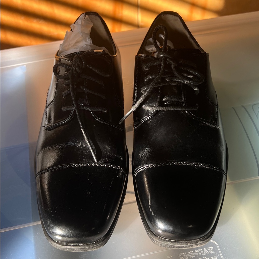 Florsheim Boys Black Reveal Oxford Jr